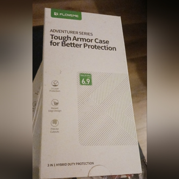 FLOVEME Case Compatible with Samsung Galaxy S20 Ultra Case 6.9 inch 2020 3 in 1 - Picture 5 of 7